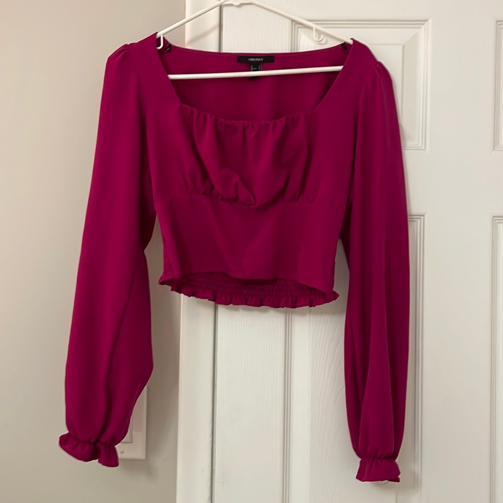 Size Small Fuchsia Blouse